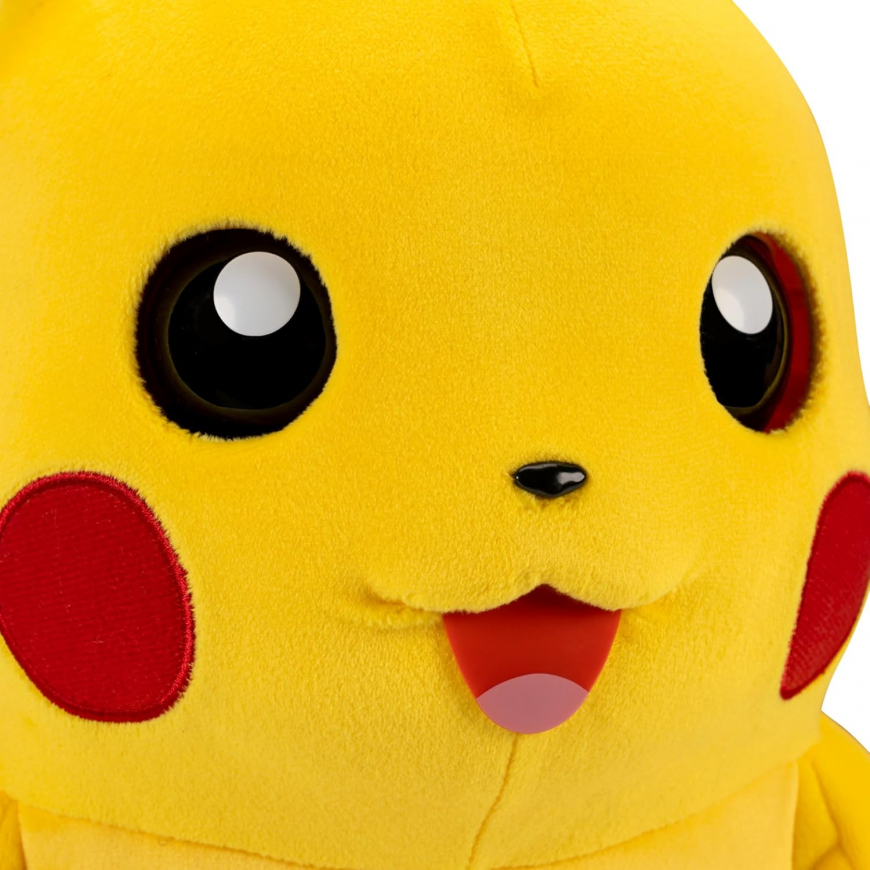 Pokemon Pikachu Puppetronic by RealFX - 16-Inch Interactive Plush with 120 Animations of Movement