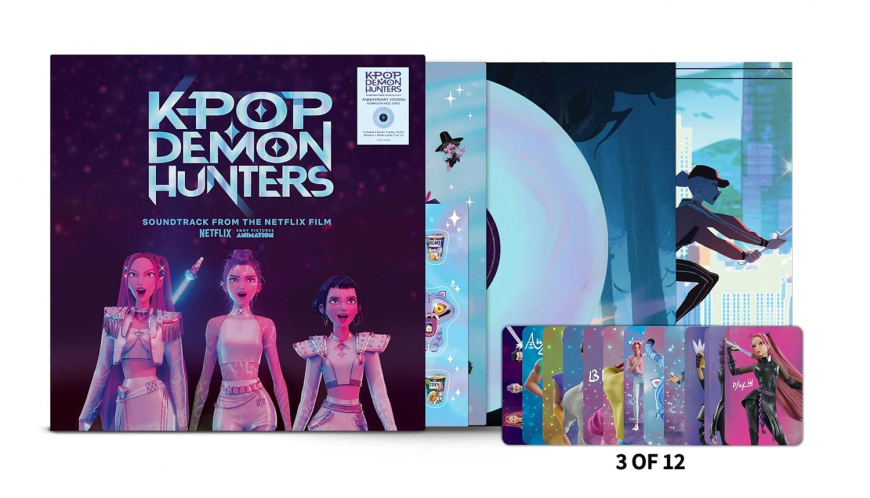KPop Demon Hunters Soundtrack Vinyl Film Anniversary Edition Honmoon Haze