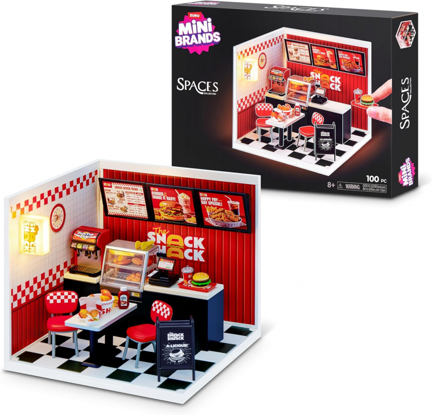 Mini Brands Mini Spaces The Snack Shack By ZURU