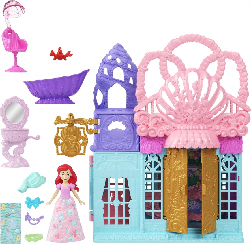 Mattel Disney Princess Princess Shops Ariel Sea Spa Playset