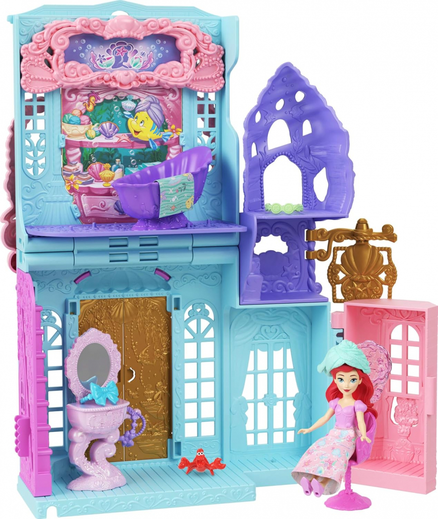 Mattel Disney Princess Princess Shops Ariel Sea Spa Playset