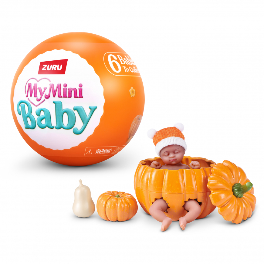 ZURU logo ZURU My Mini Pumpkin Patch Series 1