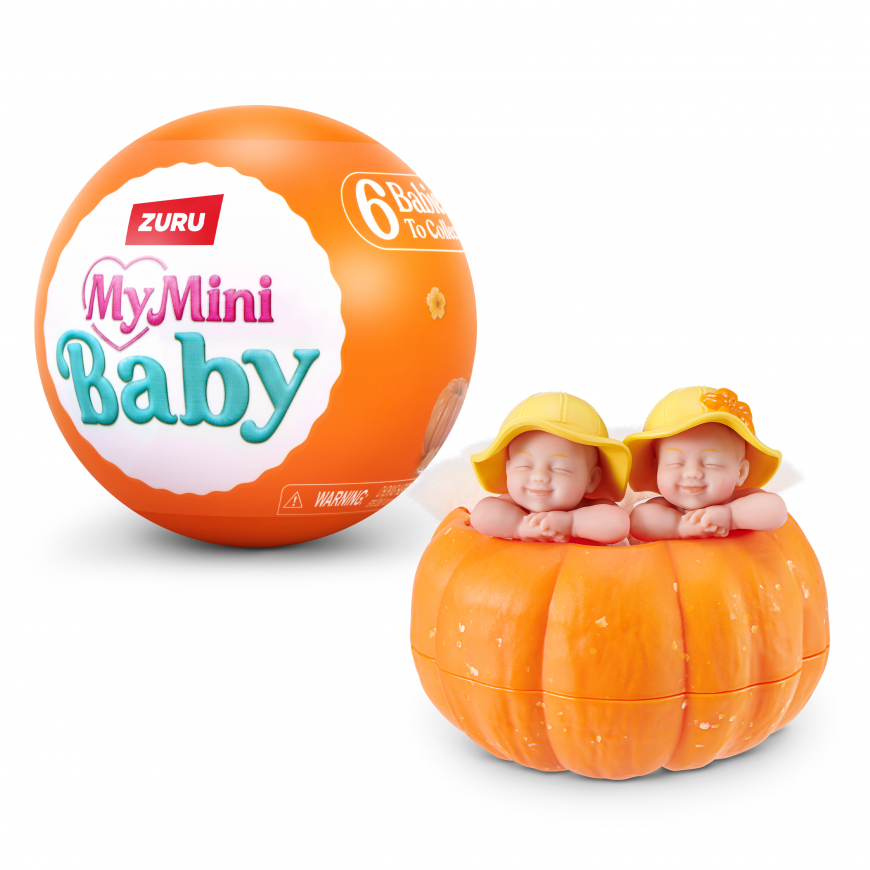 ZURU logo ZURU My Mini Pumpkin Patch Series 1