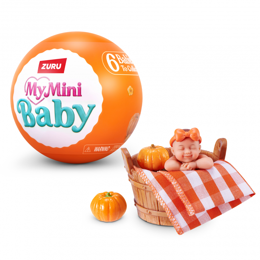 ZURU logo ZURU My Mini Pumpkin Patch Series 1
