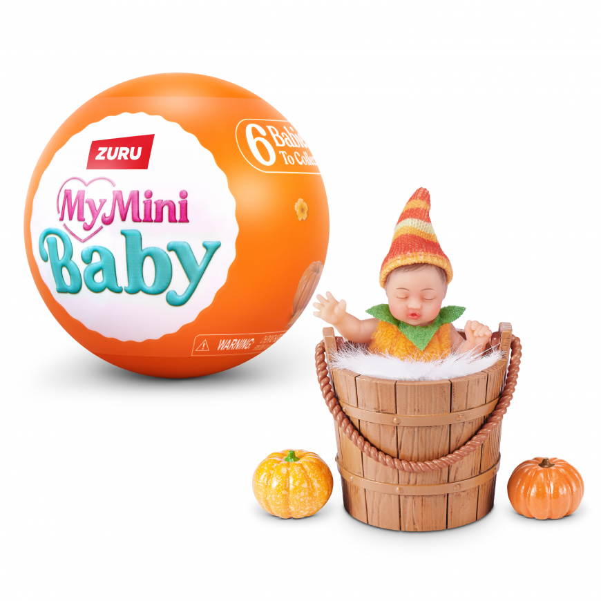 ZURU logo ZURU My Mini Pumpkin Patch Series 1
