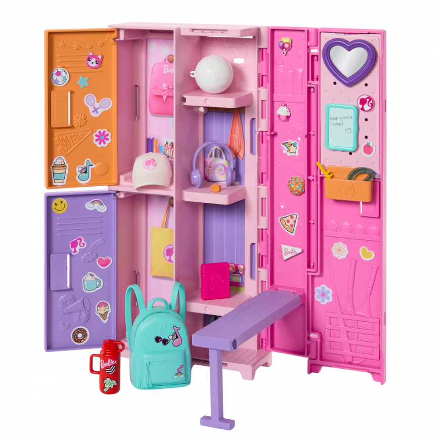 Barbie World School Locker Set