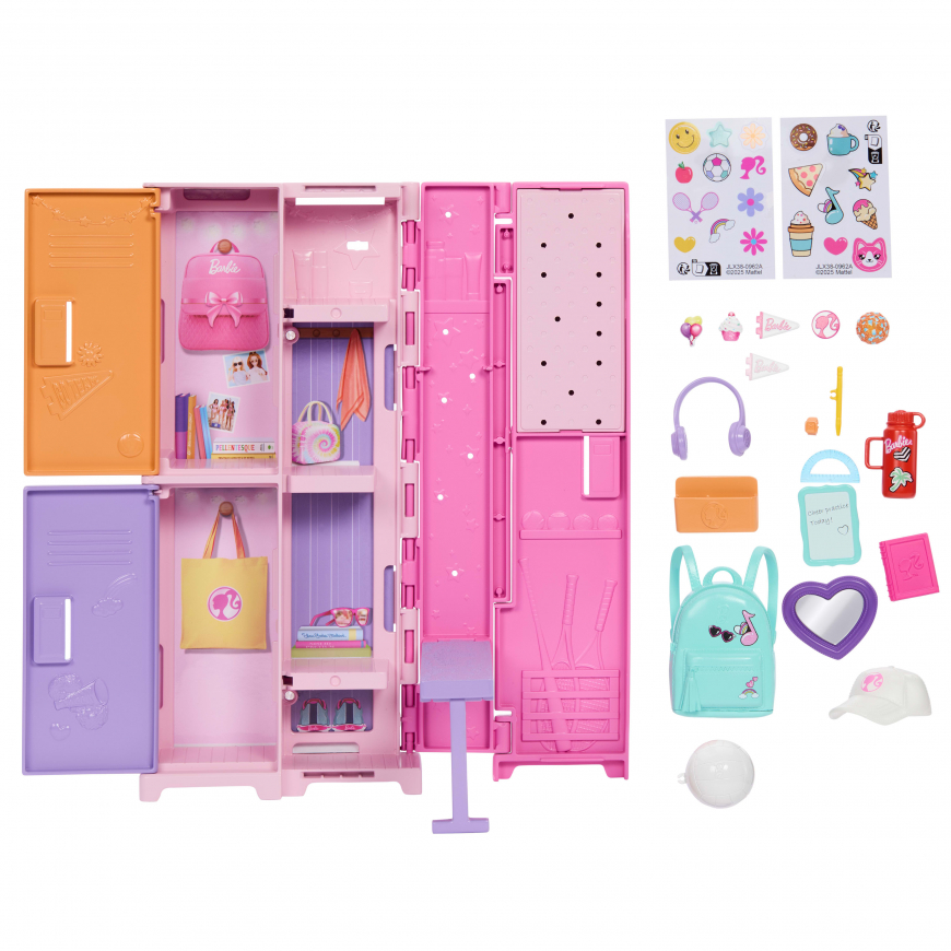 Barbie World School Locker Set