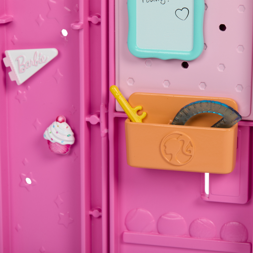 Barbie logo Barbie World School Locker Set