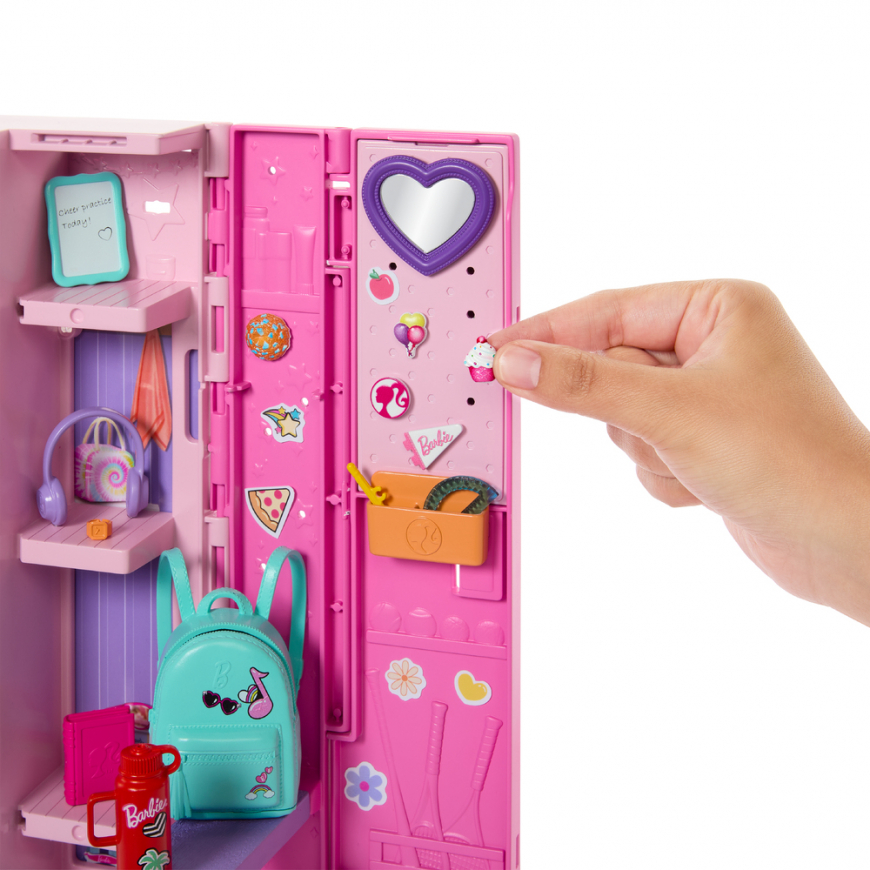 Barbie logo Barbie World School Locker Set