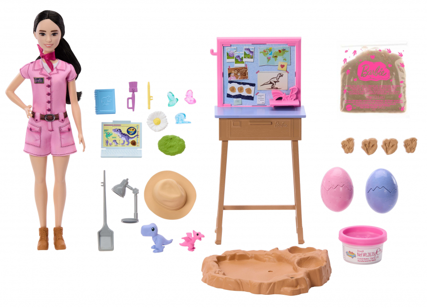Barbie Careers STEM Paleontologist doll