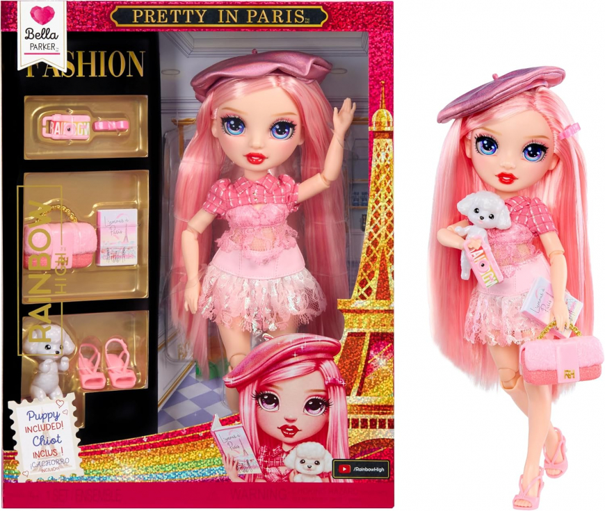 Rainbow High Bella Parker Pretty in Paris doll