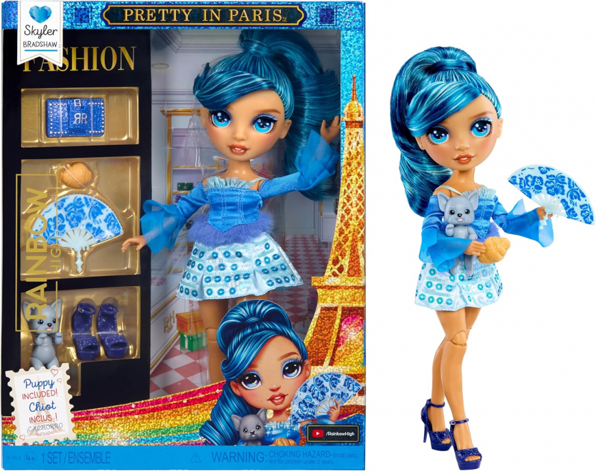 Rainbow High Skyler Pretty in Paris doll