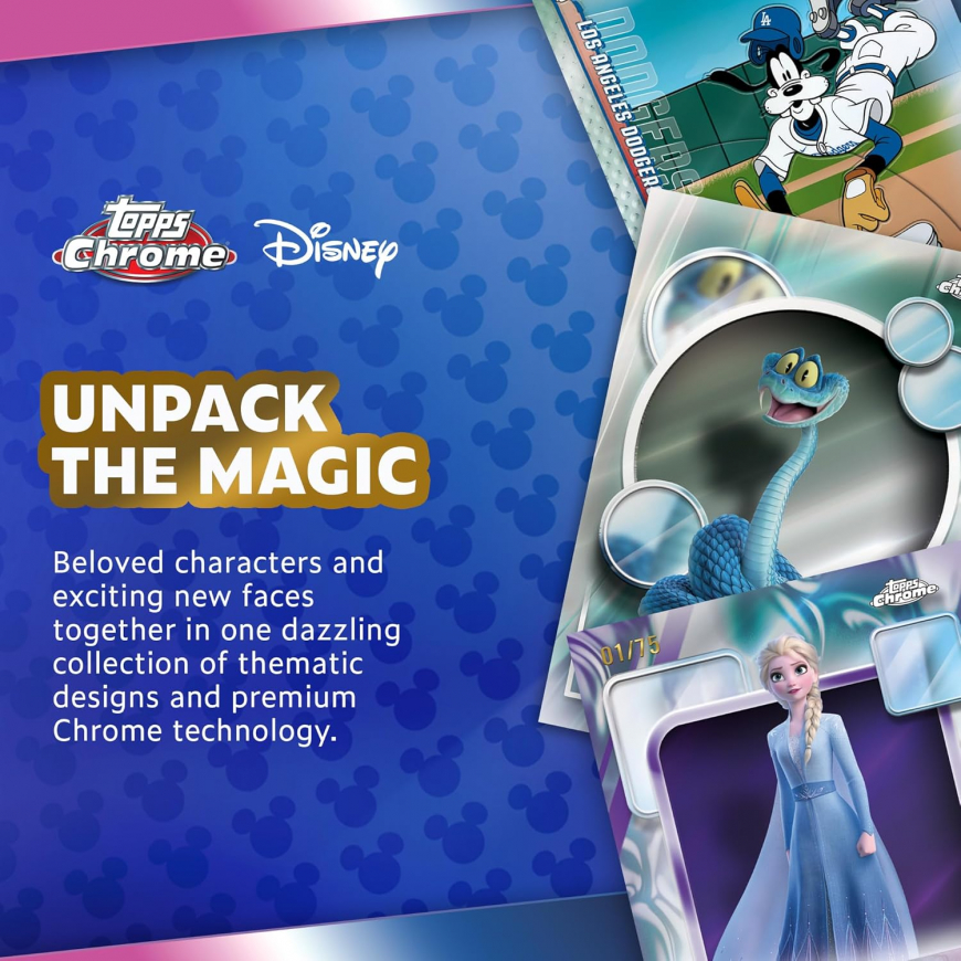 2026 Topps Chrome Disney trading cards