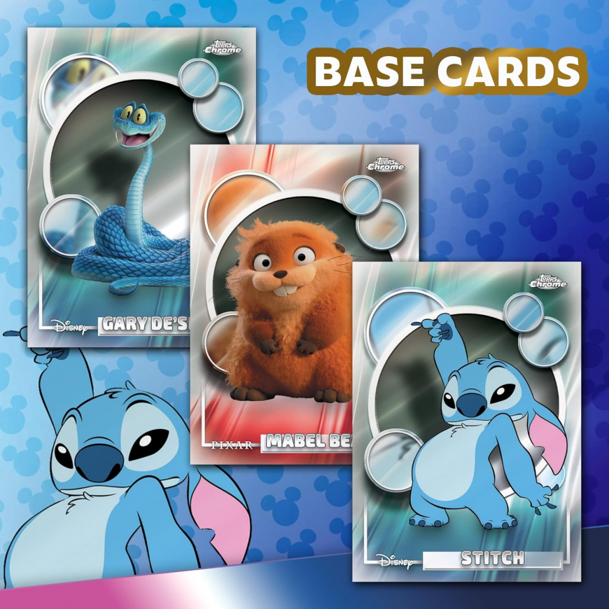 2026 Topps Chrome Disney trading cards