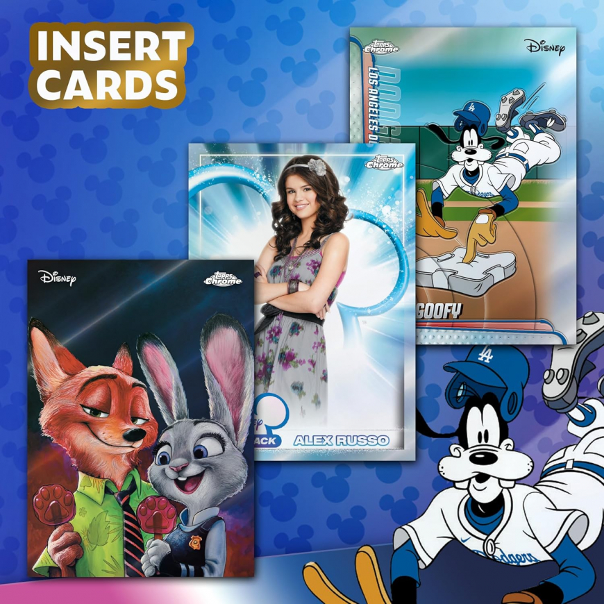 2026 Topps Chrome Disney trading cards
