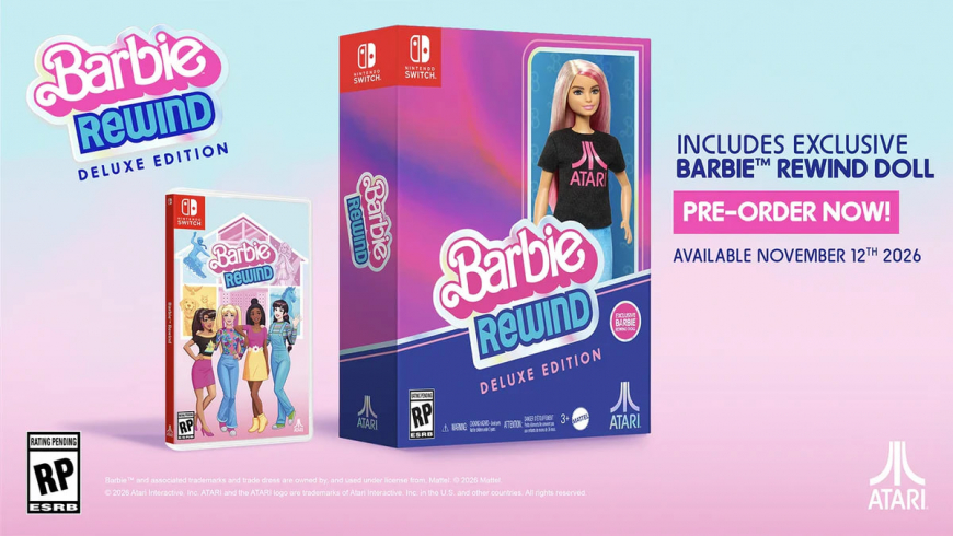 Barbie Rewind Deluxe physical edition with doll