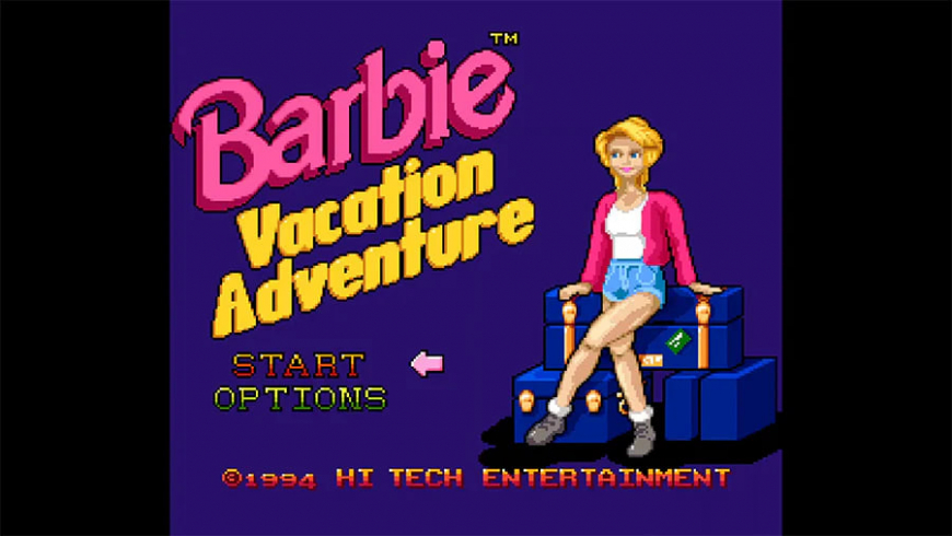 Barbie Rewind game