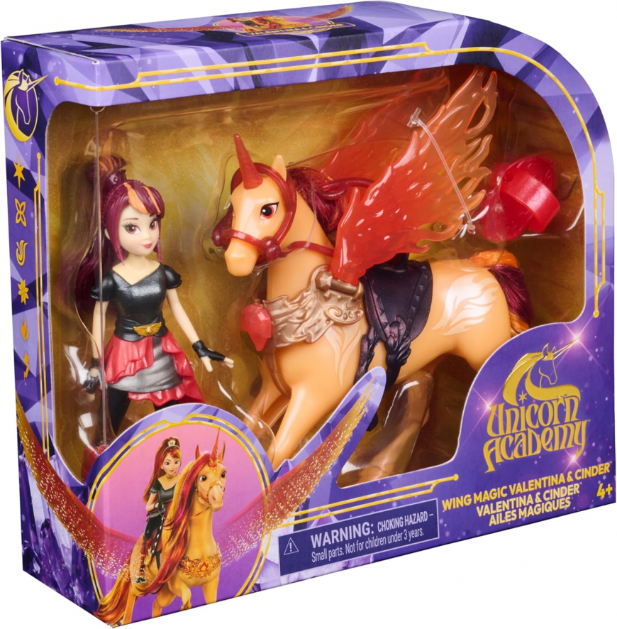 Unicorn Academy Wing Magic Valentina & Cinder