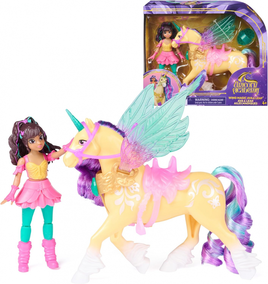 Unicorn Academy Wing Magic Ava & Leaf