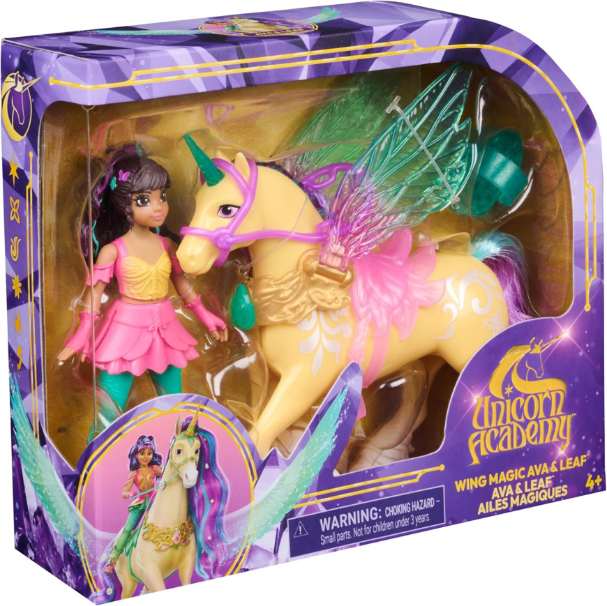 Unicorn Academy Wing Magic Ava & Leaf