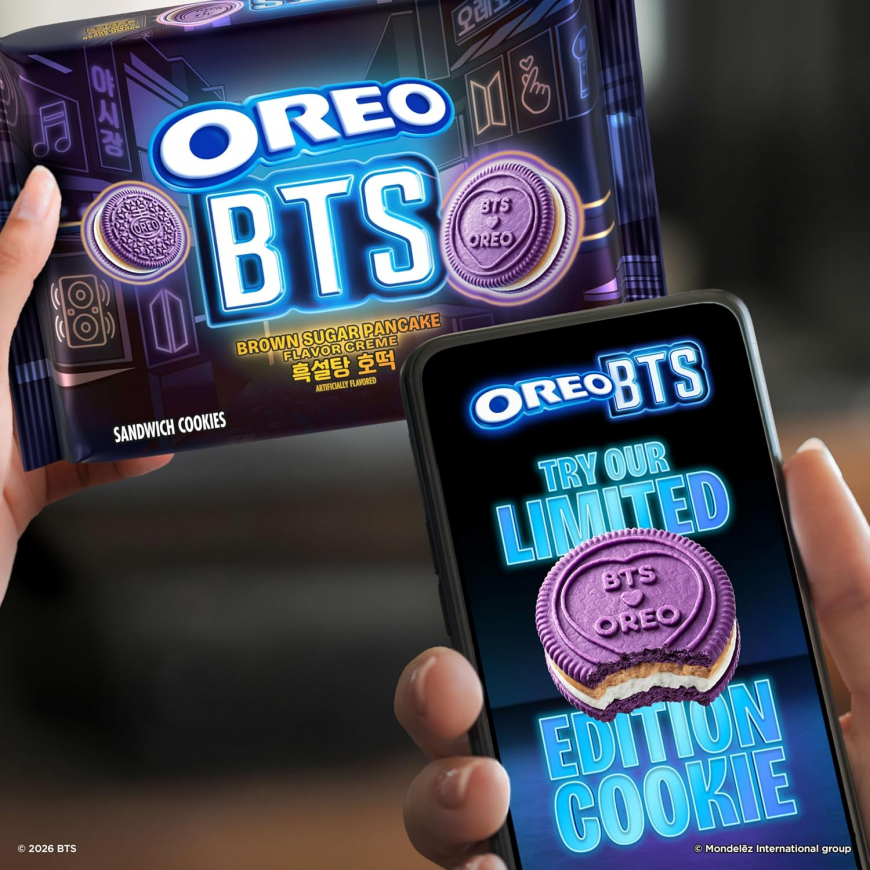 OREO BTS Brown Sugar Pancake Cookies Limited Edition