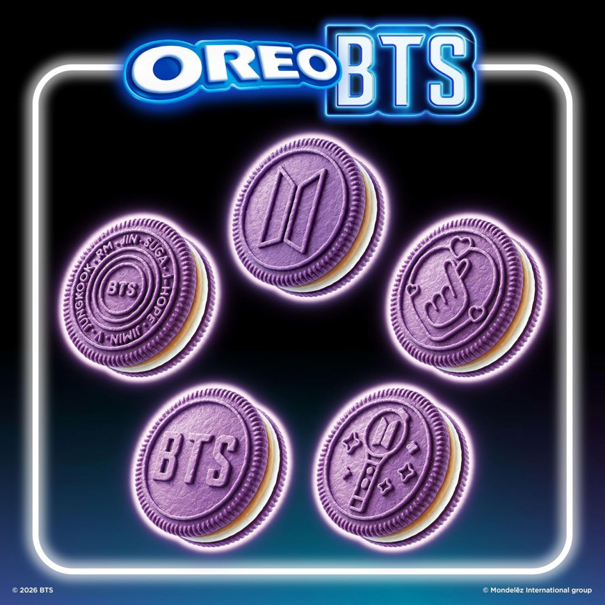 OREO BTS Brown Sugar Pancake Cookies Limited Edition