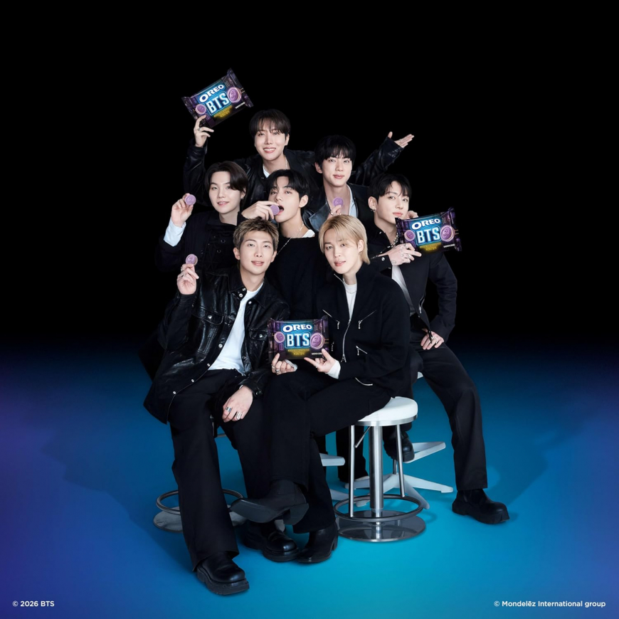 OREO BTS Brown Sugar Pancake Cookies Limited Edition