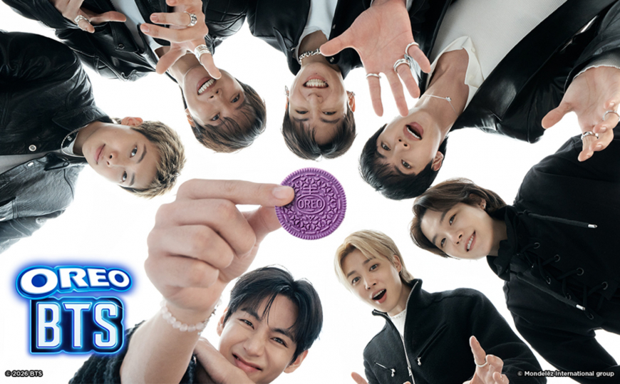 OREO BTS Brown Sugar Pancake Cookies Limited Edition