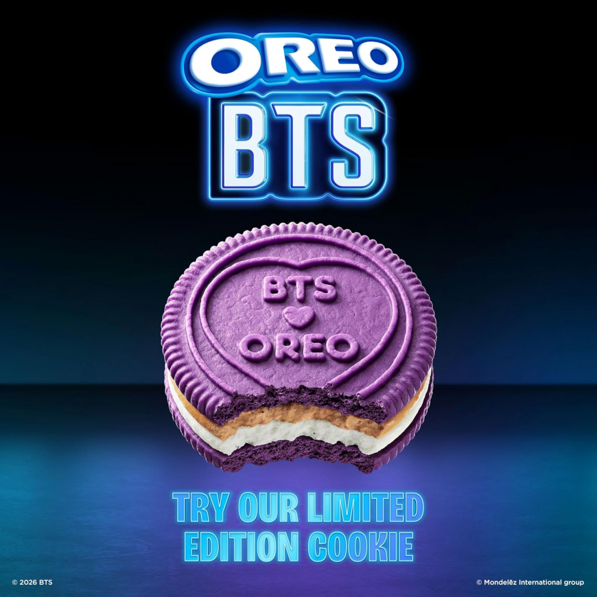 OREO BTS Brown Sugar Pancake Cookies Limited Edition