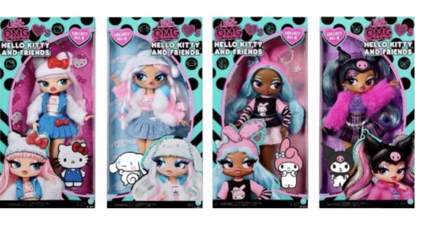 LOL OMG Hello Kitty & Friends dolls
