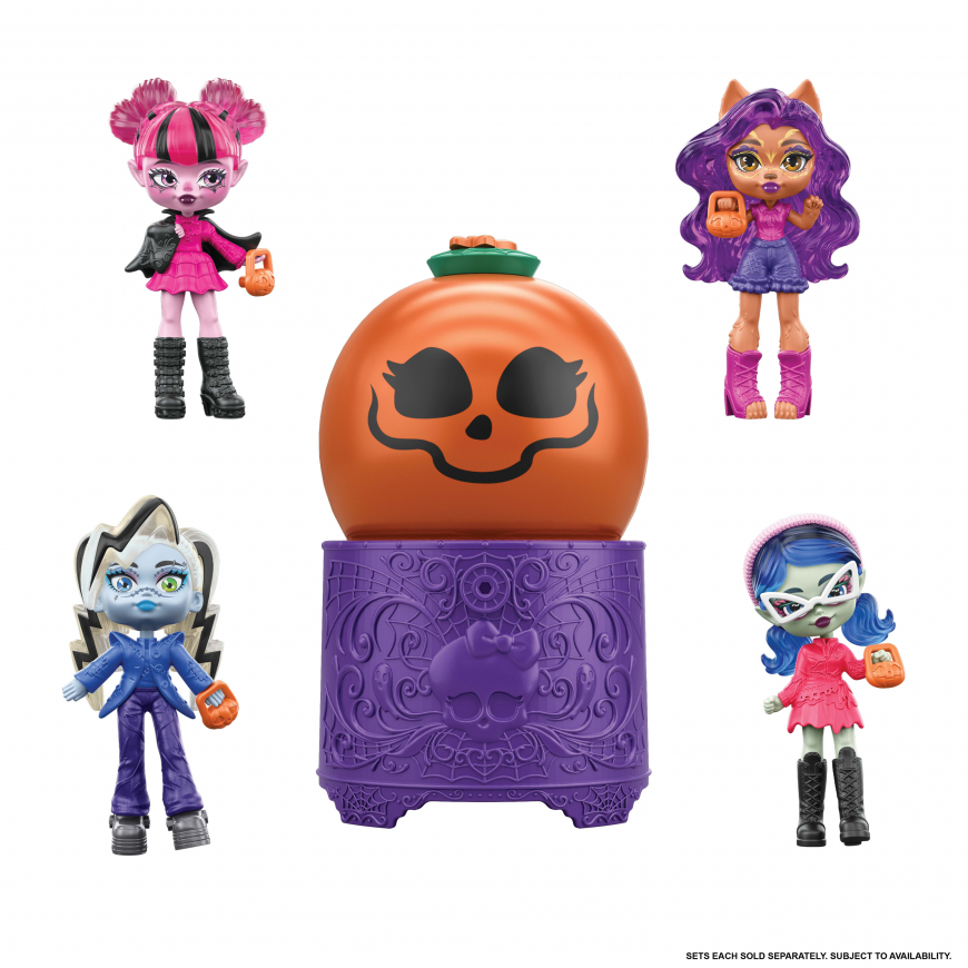 Monster High Little Frights Halloween Mini Dolls