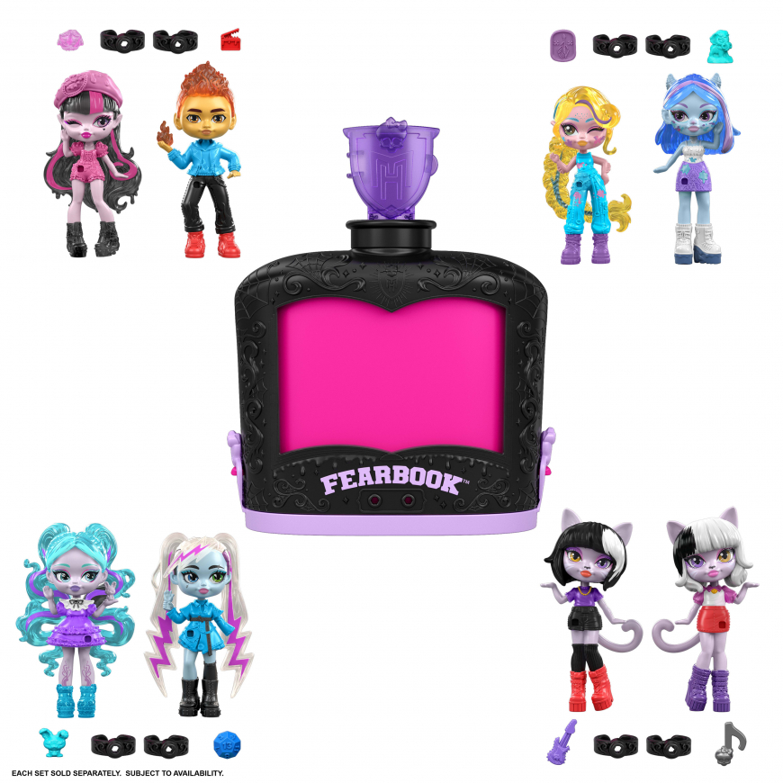 Monster High Little Frights Fearbook 2-Pack figures