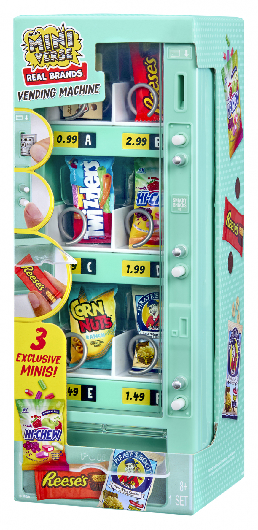 MGA's Miniverse Vending Machine Teal