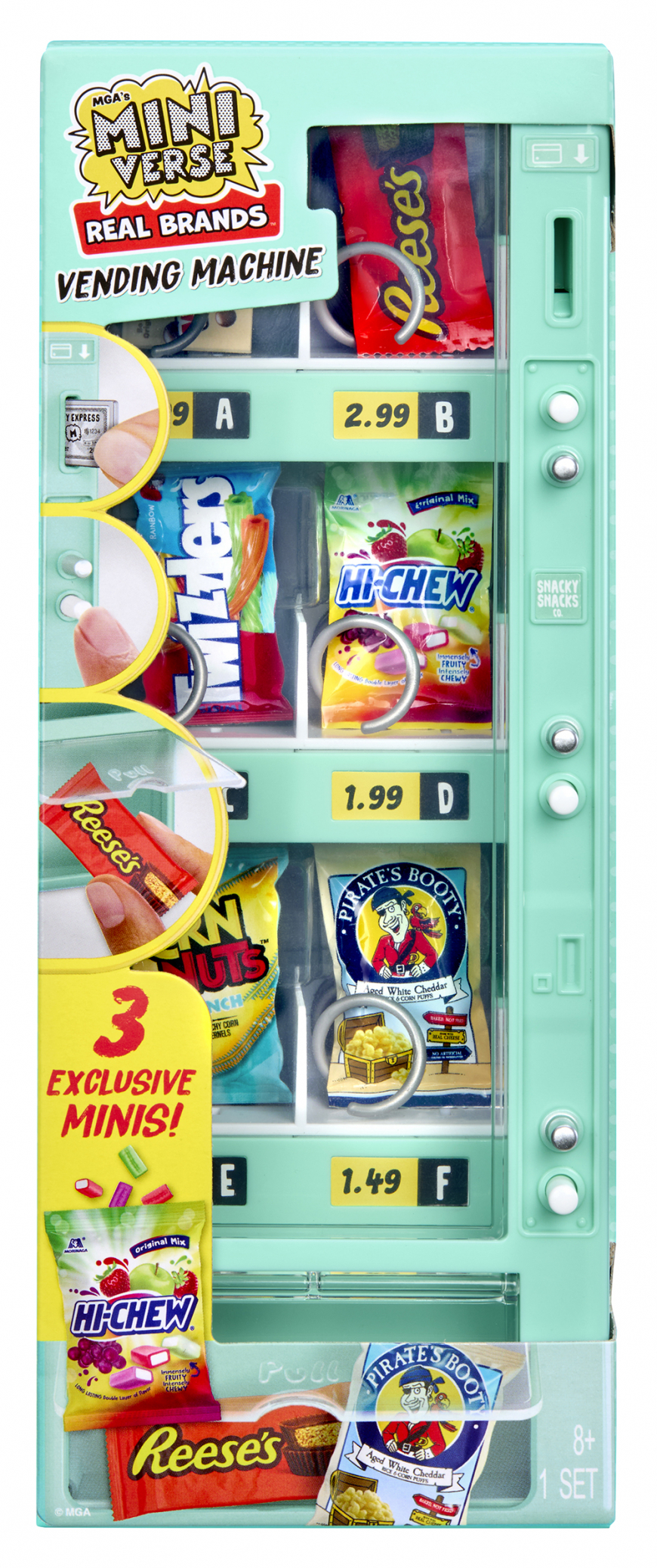 MGA's Miniverse Vending Machine Teal