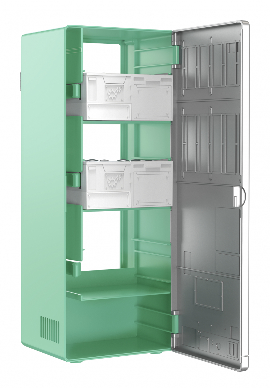 MGA's Miniverse Vending Machine Teal
