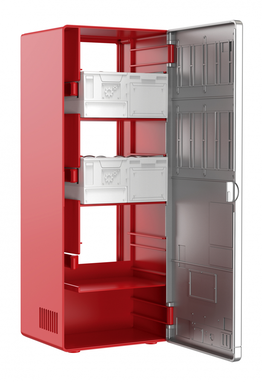 MGA's Miniverse Vending Machine Red