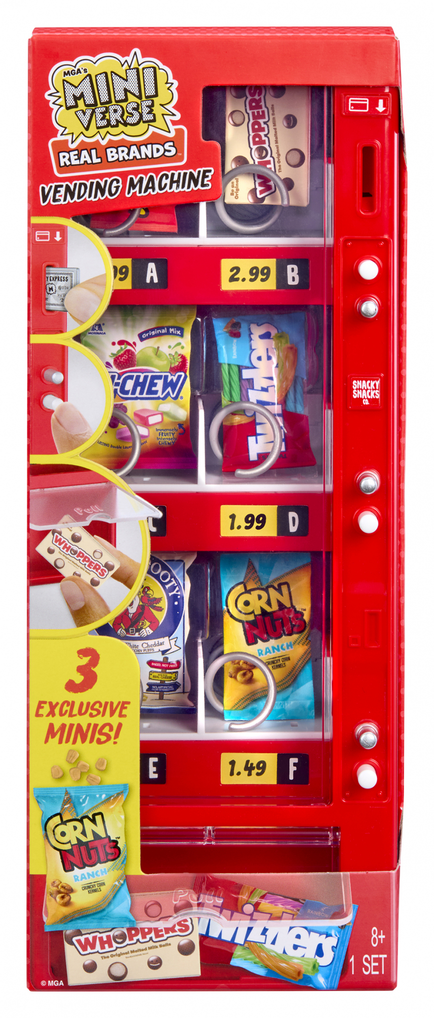MGA's Miniverse Vending Machine Red