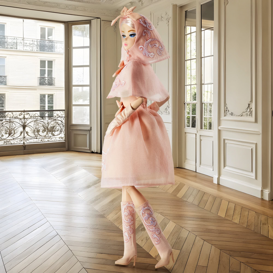 Barbie Fashion Model Collection #5 doll Barely Blush Doll