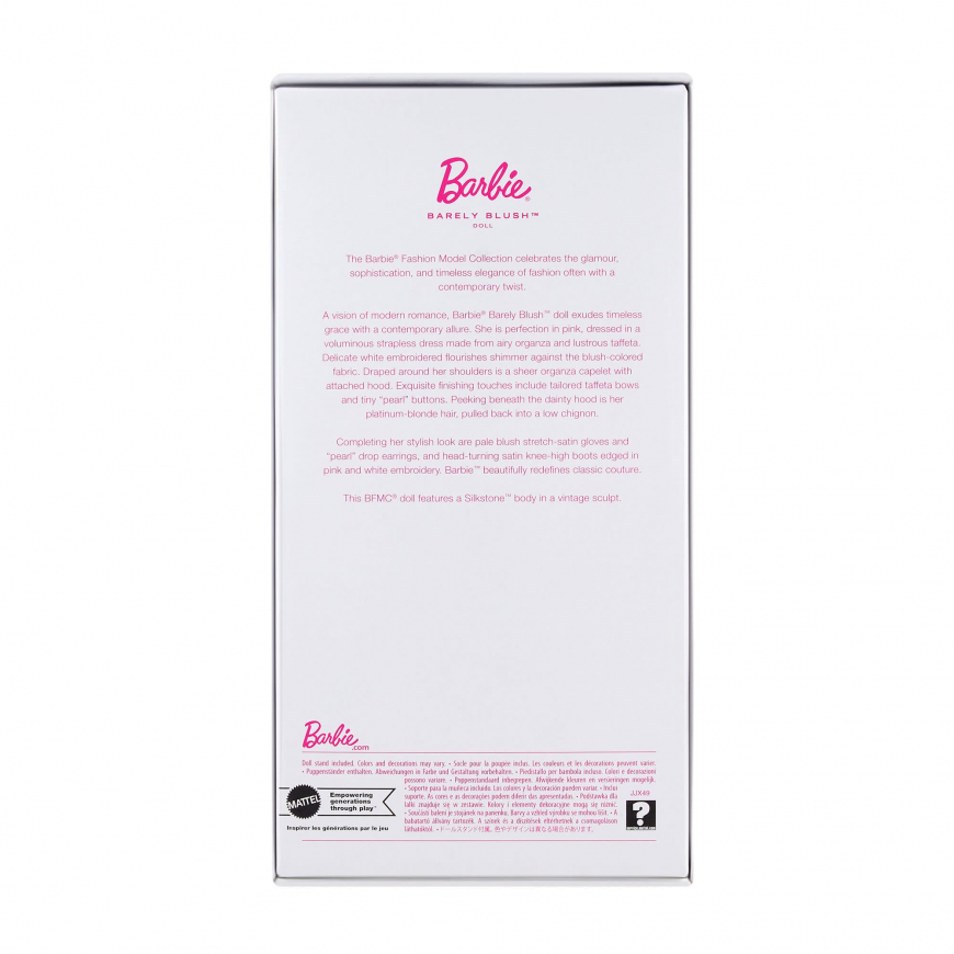 Barbie Fashion Model Collection #5 doll Barely Blush Doll