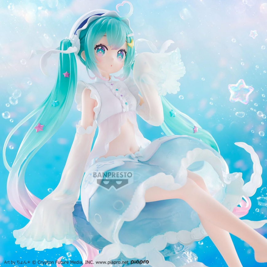 Hatsune Miku Clearluxe Jellyfish Evolve Collectible Figure