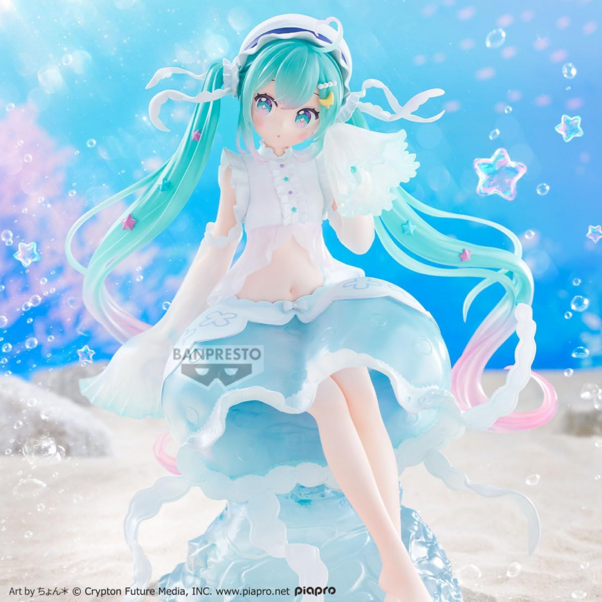 Hatsune Miku Clearluxe Jellyfish Evolve Collectible Figure