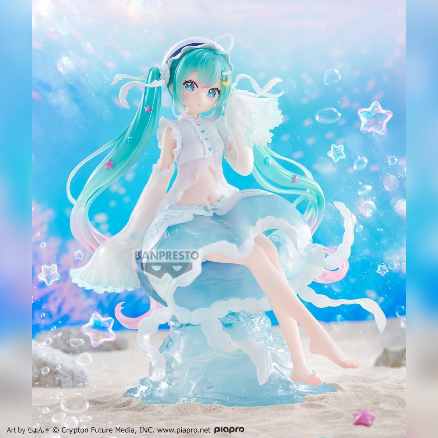 Hatsune Miku Clearluxe Jellyfish Evolve Collectible Figure