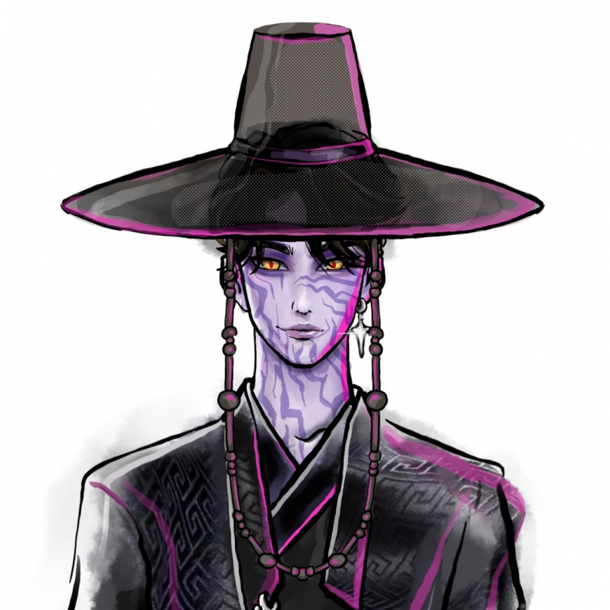 KPop Demon Hunters Jinu Demon doll concept