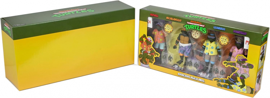 Teenage Mutant Ninja Turtles (Cartoon) Bodacious Beach Bros. 2025 Con Exclusive set