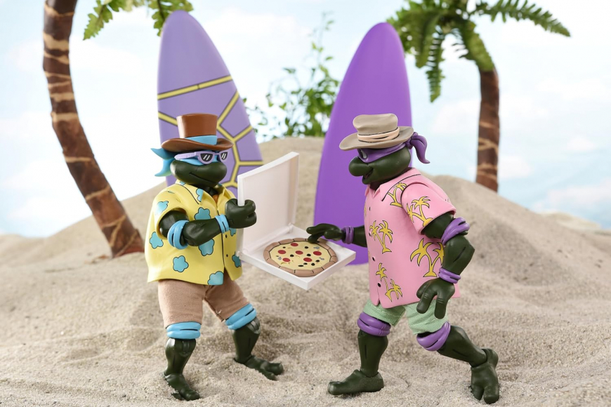 Teenage Mutant Ninja Turtles (Cartoon) Bodacious Beach Bros. 2025 Con Exclusive set