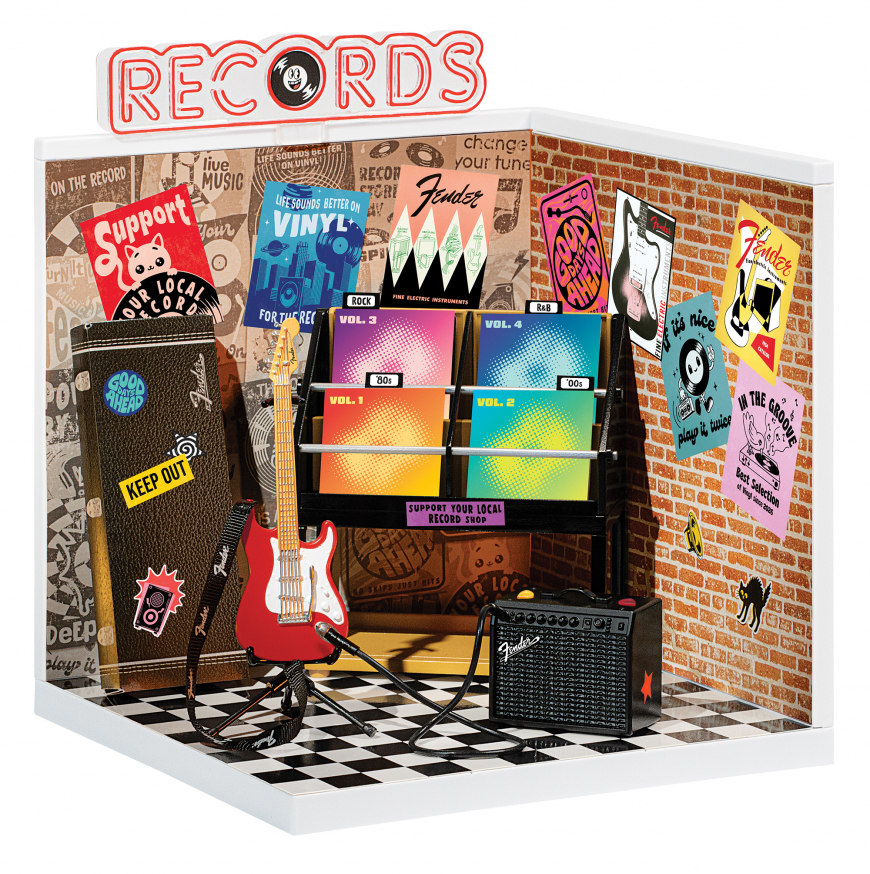 MGA's Miniverse Real Music Record Shop