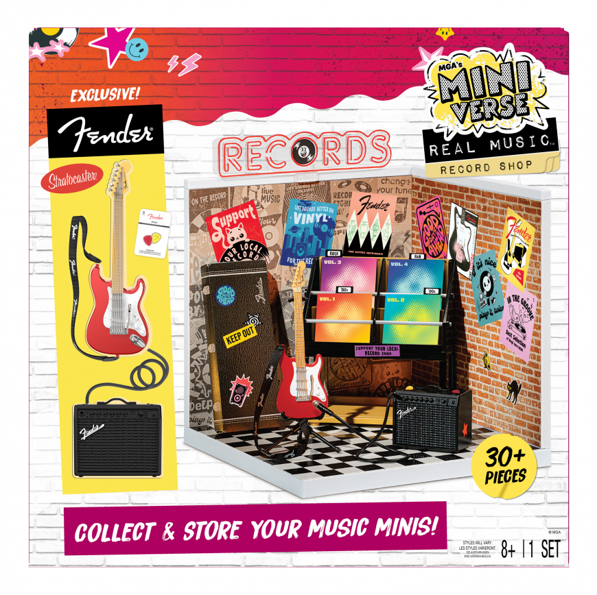 MGA's Miniverse Real Music Record Shop