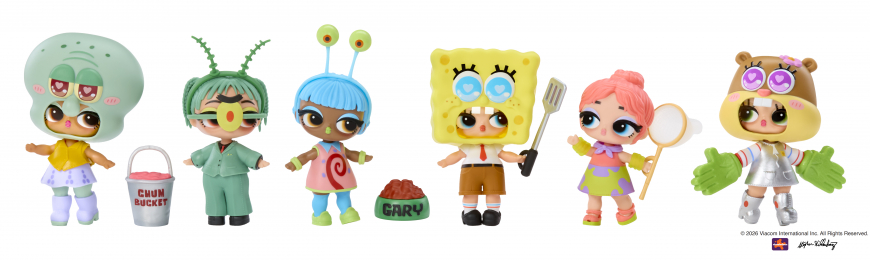 LOL Surprise loves SpongeBob SquarePants dolls