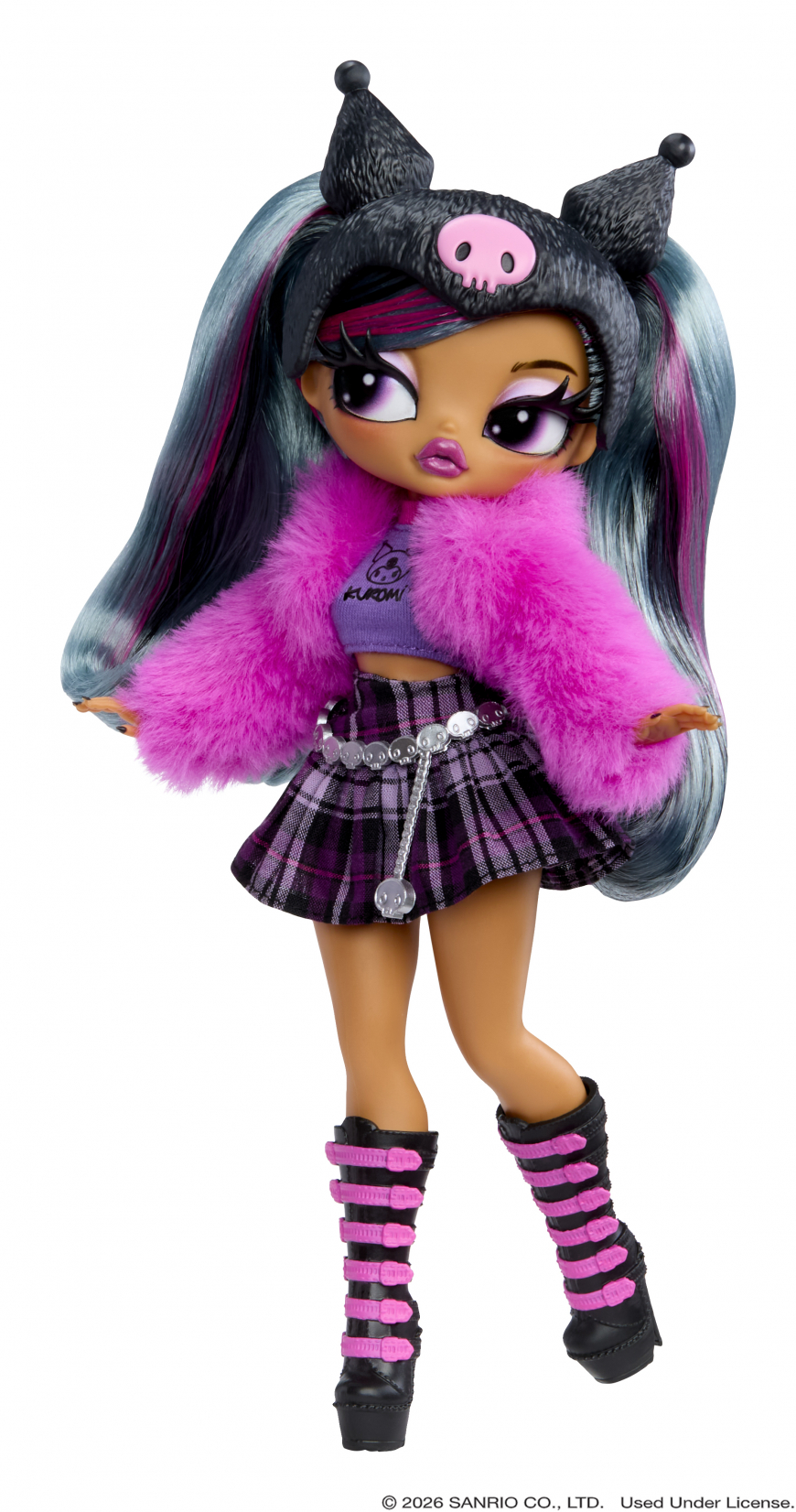 LOL OMG Loves Hello Kitty and Friends Kuromi doll