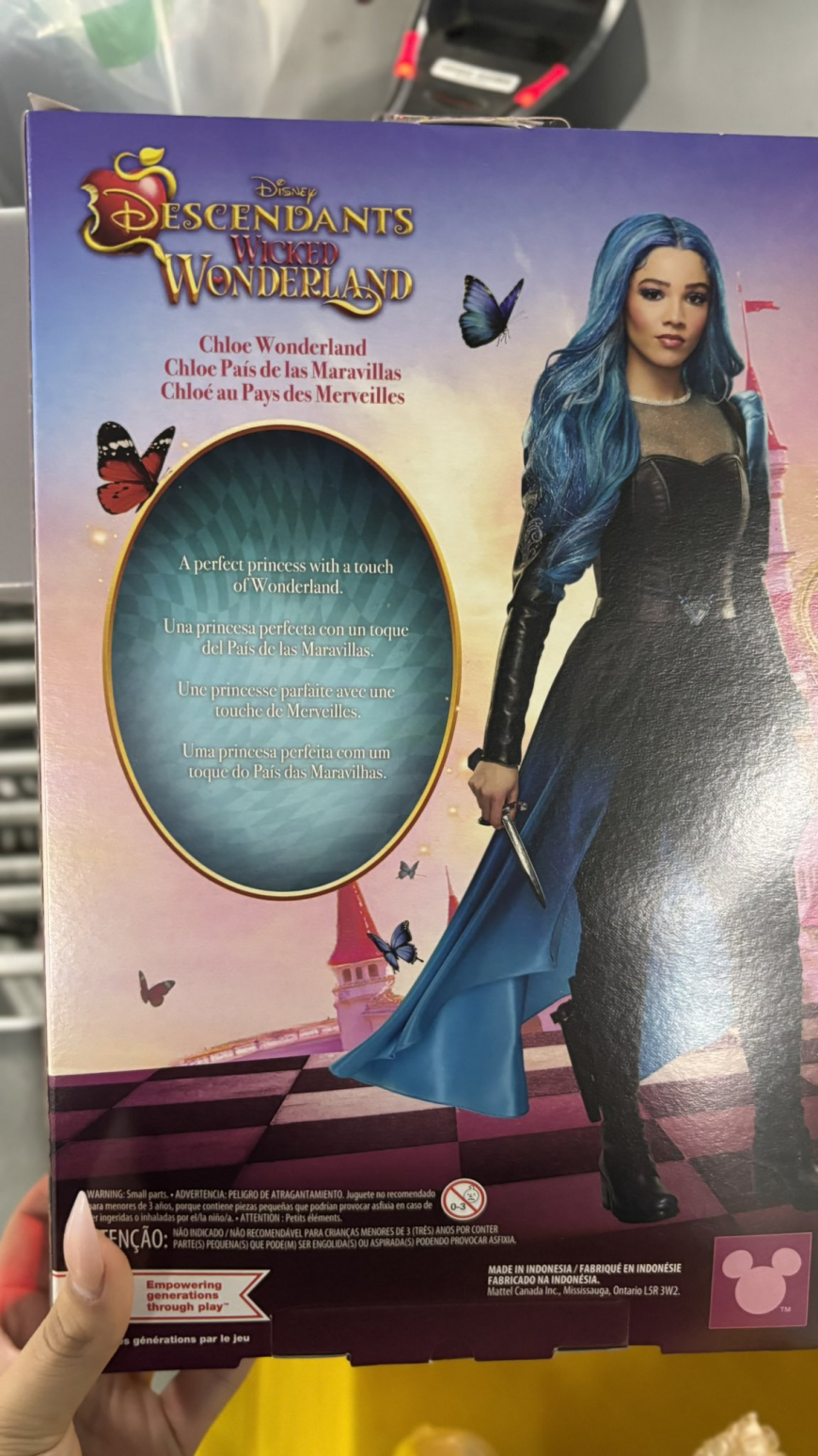 Disney Descendants Wicked Wonderland Deluxe Evil Chloe doll